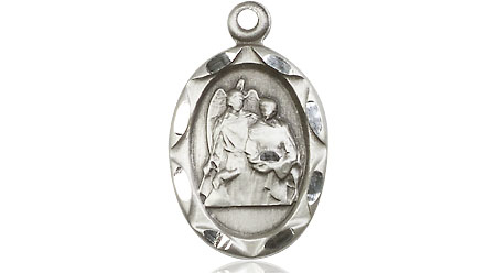 Sterling Silver Saint Raphael Medal