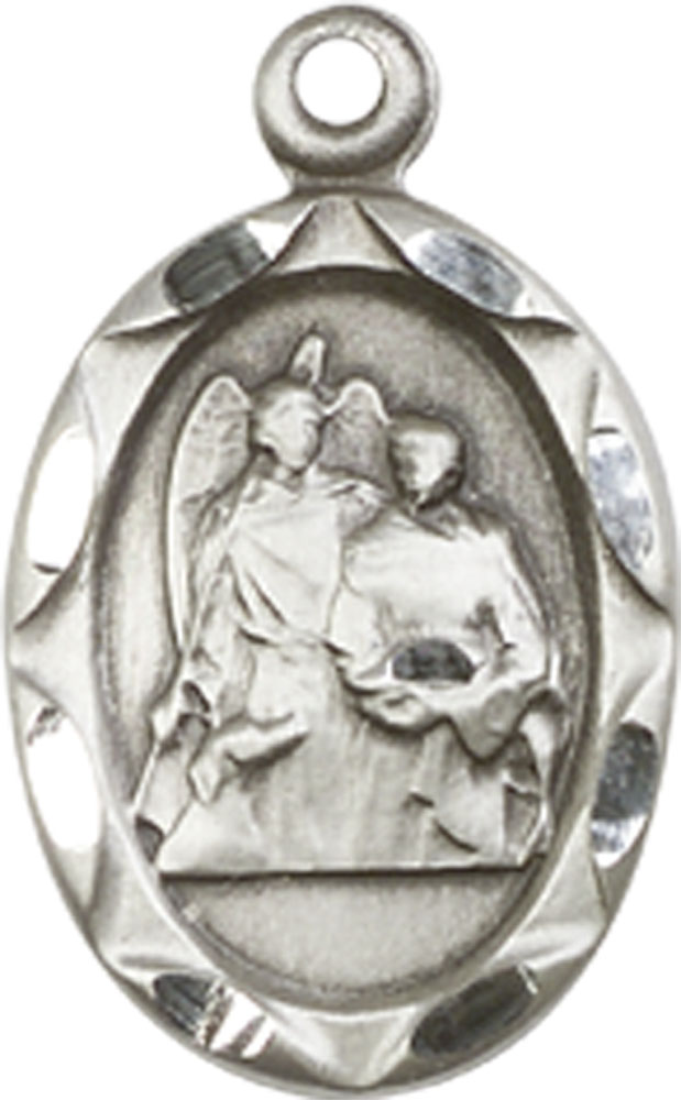 Sterling Silver Saint Raphael Medal