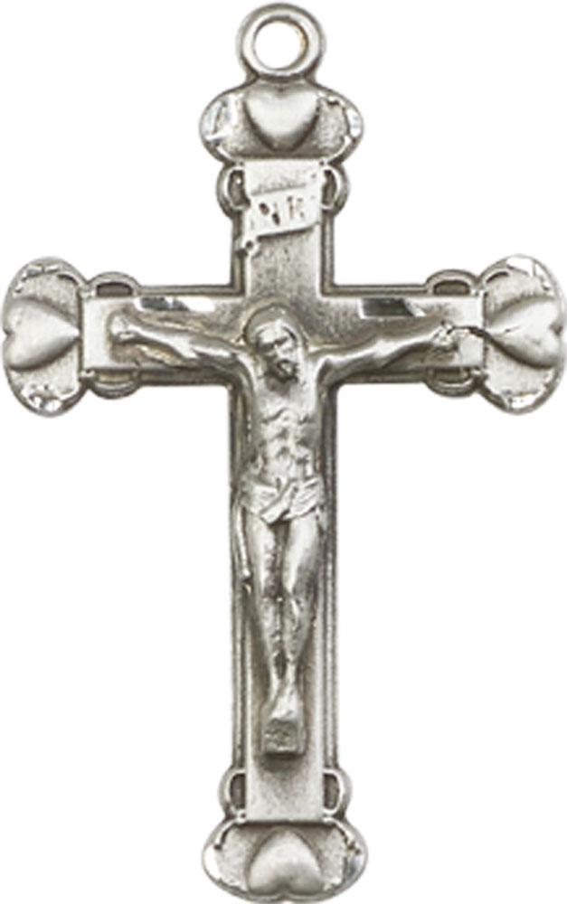 Sterling Silver Crucifix Medal