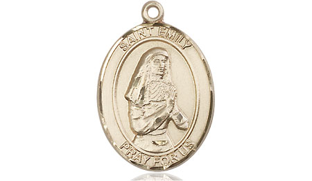 14kt Gold Filled Saint Emily de Vialar Medal
