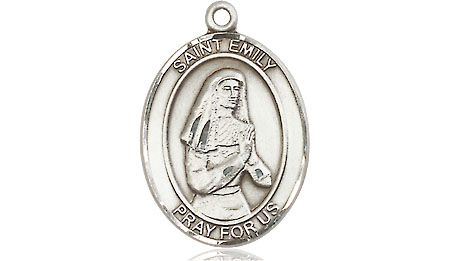 Sterling Silver Saint Emily de Vialar Medal
