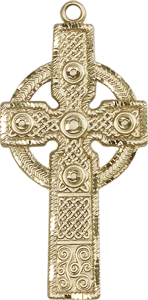 14kt Gold Filled Kilklispeen Cross Medal