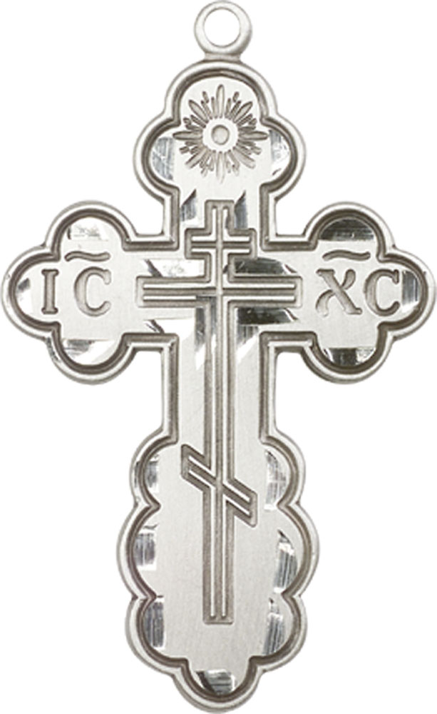 Sterling Silver Saint Olga Cross Medal