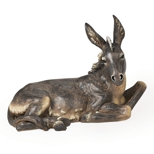 39" Scale Color Donkey Nativty - Christmas