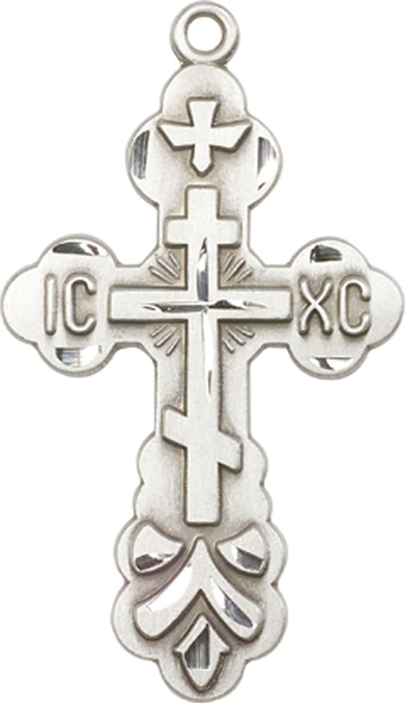 Sterling Silver Cross Medal