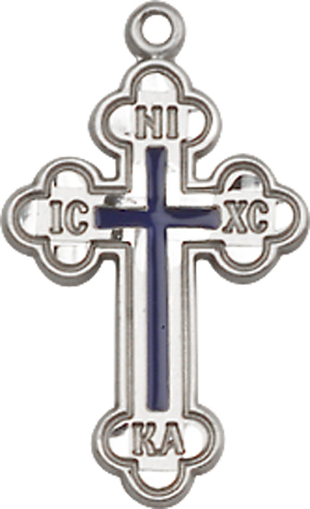 Sterling Silver Russian Cross Medal