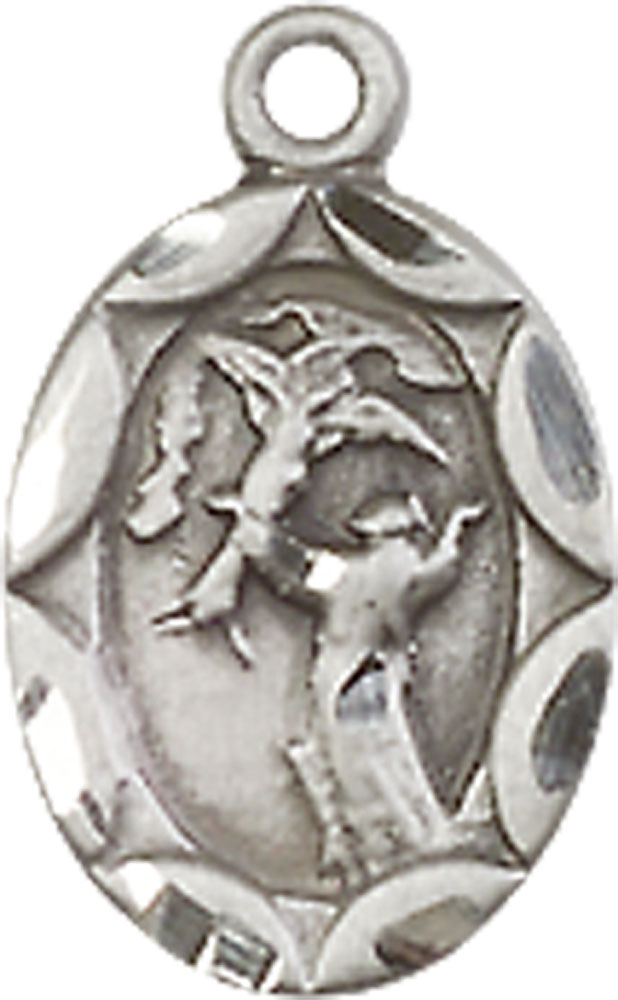 Sterling Silver Saint Francis Medal