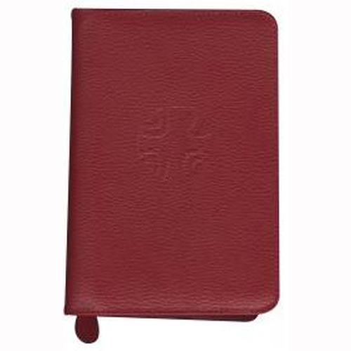 Liturgy of the Hours Leather Zipper Case (Vol. Ii) (Red)