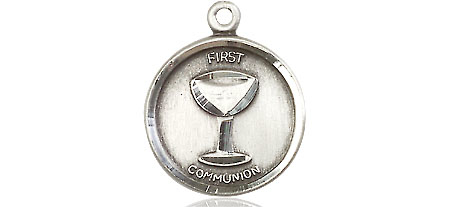 Sterling Silver Communion Medal