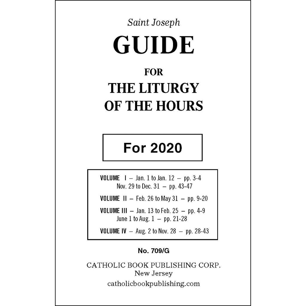 Liturgy Of The Hours Guide (Large Type)