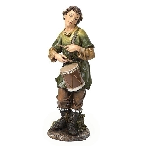 27" Scale Drummer Boy Colored - Christmas