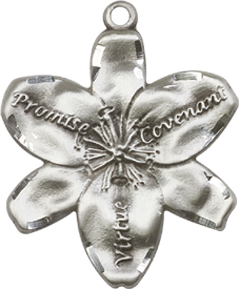 Sterling Silver Chastity Medal