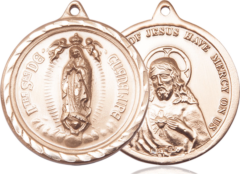 14kt Gold Filled Our Lady of Guadalupe Medal