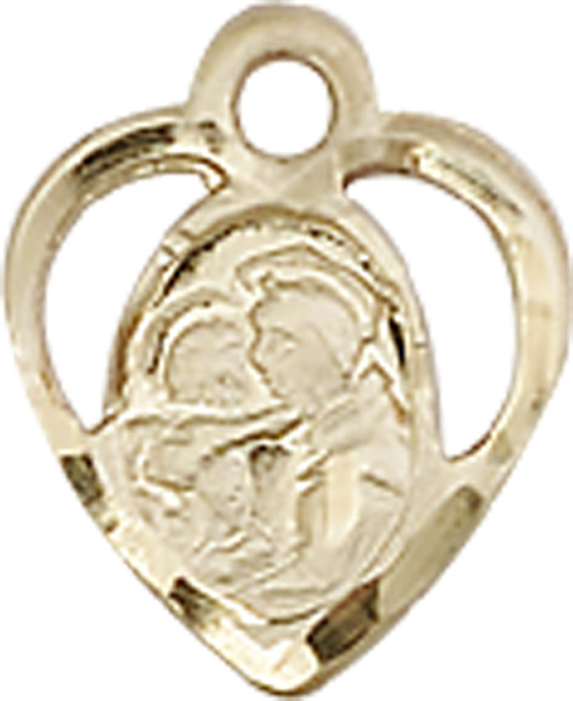 14kt Gold Saint Anthony of Padua Medal