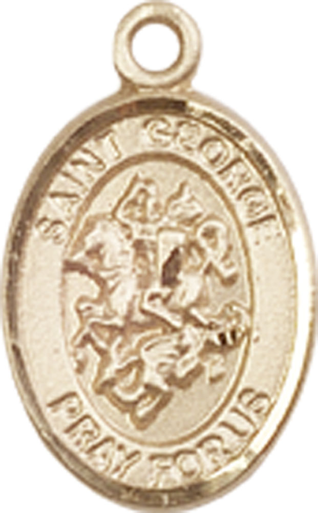14kt Gold Saint George Medal