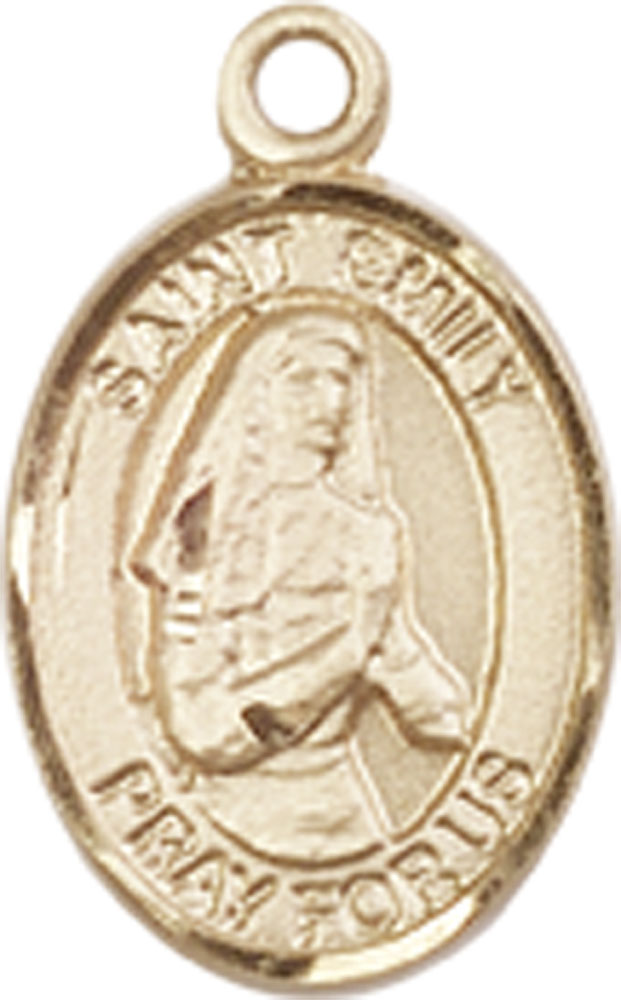 14kt Gold Saint Emily de Vialar Medal