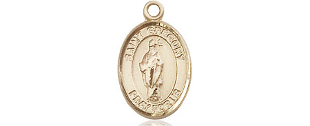 14kt Gold Saint Gregory the Great Medal