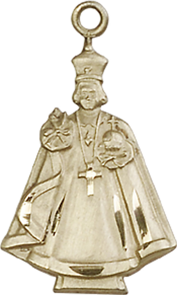 14kt Gold Infant Figure Medal