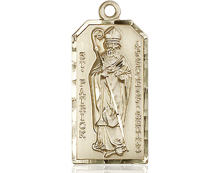 14kt Gold Saint Patrick Medal