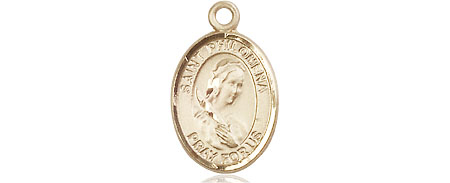 14kt Gold Saint Philomena Medal