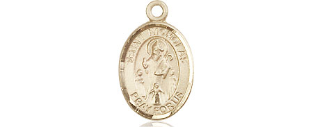 14kt Gold Saint Nicholas Medal