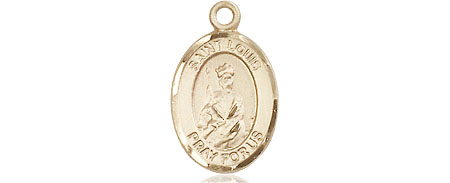 14kt Gold Saint Louis Medal