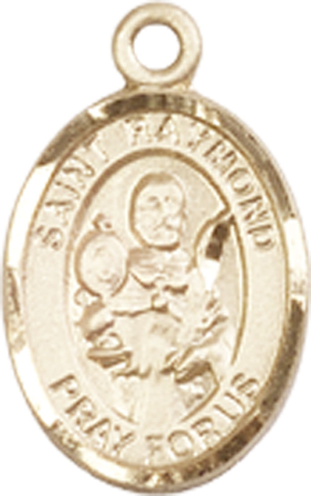 14kt Gold Saint Raymond Nonnatus Medal