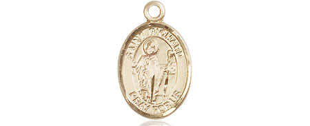 14kt Gold Saint Richard Medal