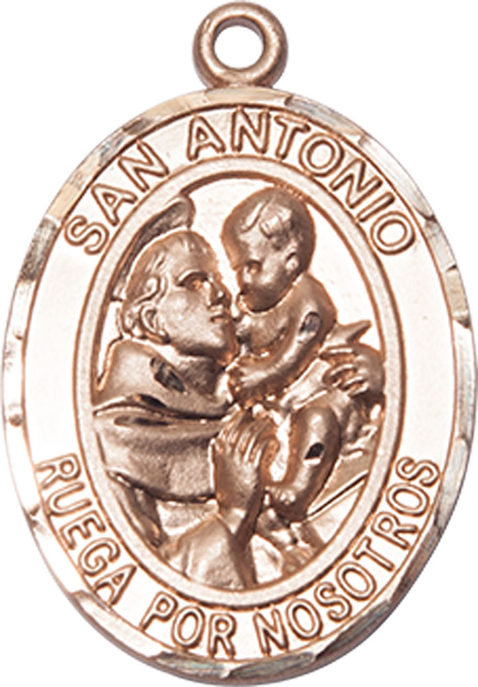 14kt Gold San Antonio Medal