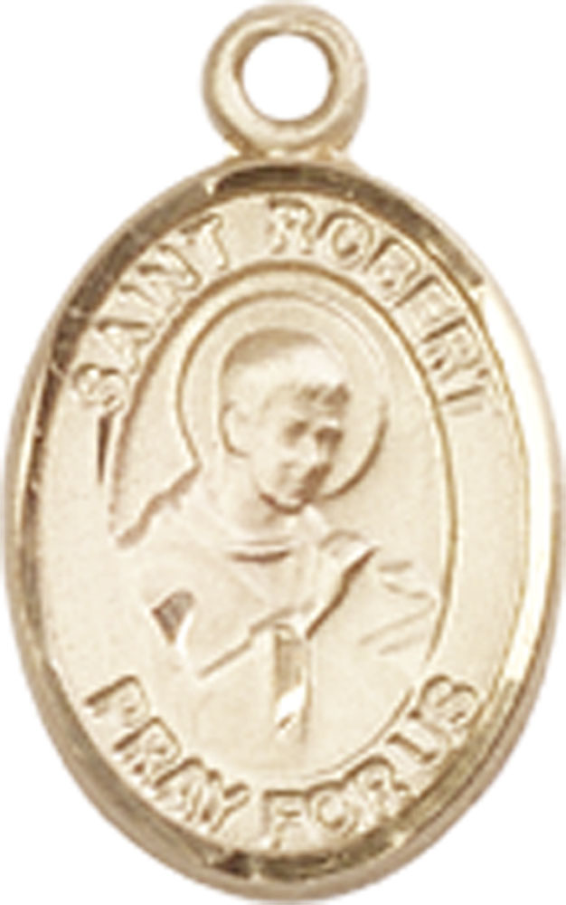 14kt Gold Saint Robert Bellarmine Medal
