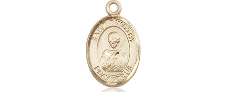 14kt Gold Saint Timothy Medal