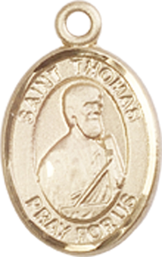 14kt Gold Saint Thomas the Apostle Medal
