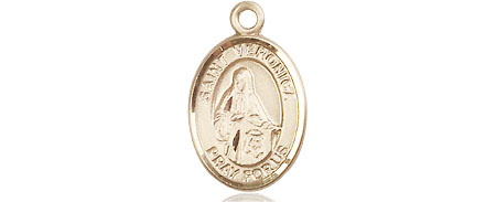 14kt Gold Saint Veronica Medal