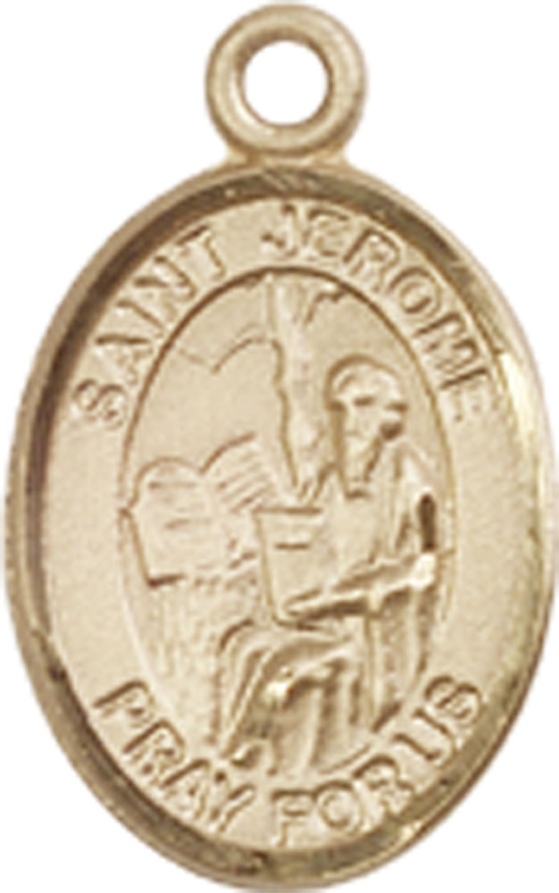 14kt Gold Saint Jerome Medal