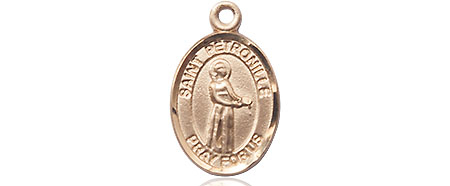 14kt Gold Saint Petronille Medal