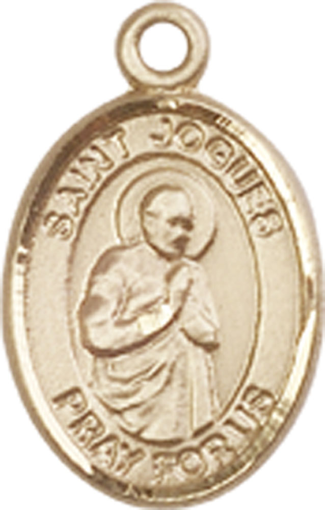 14kt Gold Saint Isaac Jogues Medal