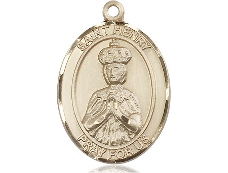 14kt Gold Saint Henry II Medal
