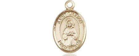 14kt Gold Saint Lillian Medal