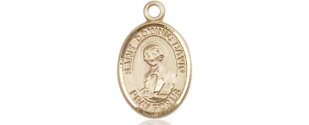 14kt Gold Saint Dominic Savio Medal