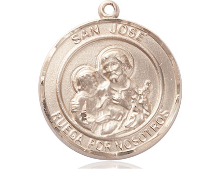 14kt Gold San Jose Medal