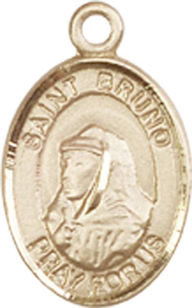 14kt Gold Saint Bruno Medal