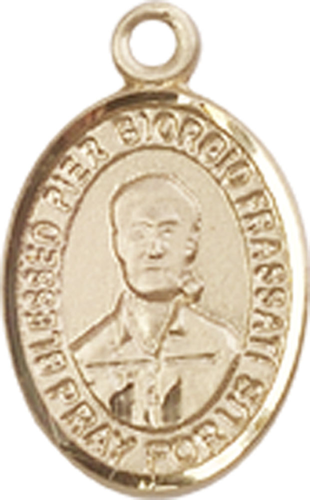 14kt Gold Blessed Pier Giorgio Frassati Medal