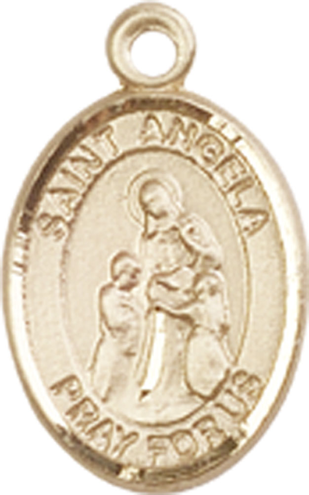 14kt Gold Saint Angela Merici Medal