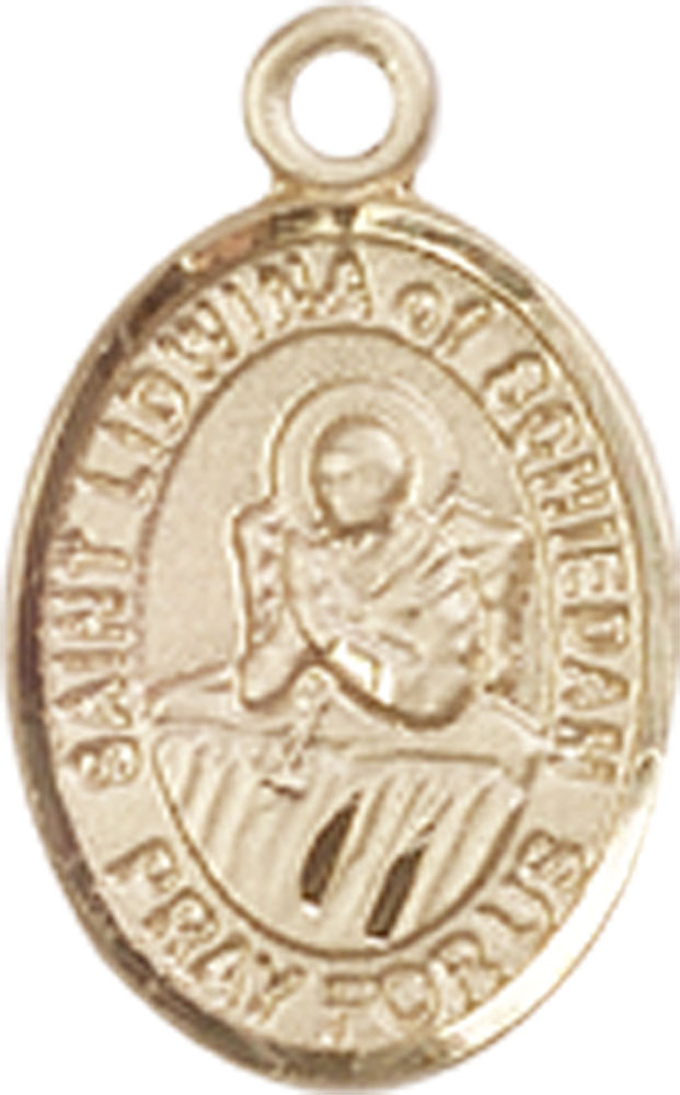 14kt Gold Saint Lidwina of Schiedam Medal