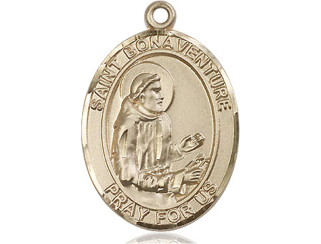 14kt Gold Saint Bonaventure Medal