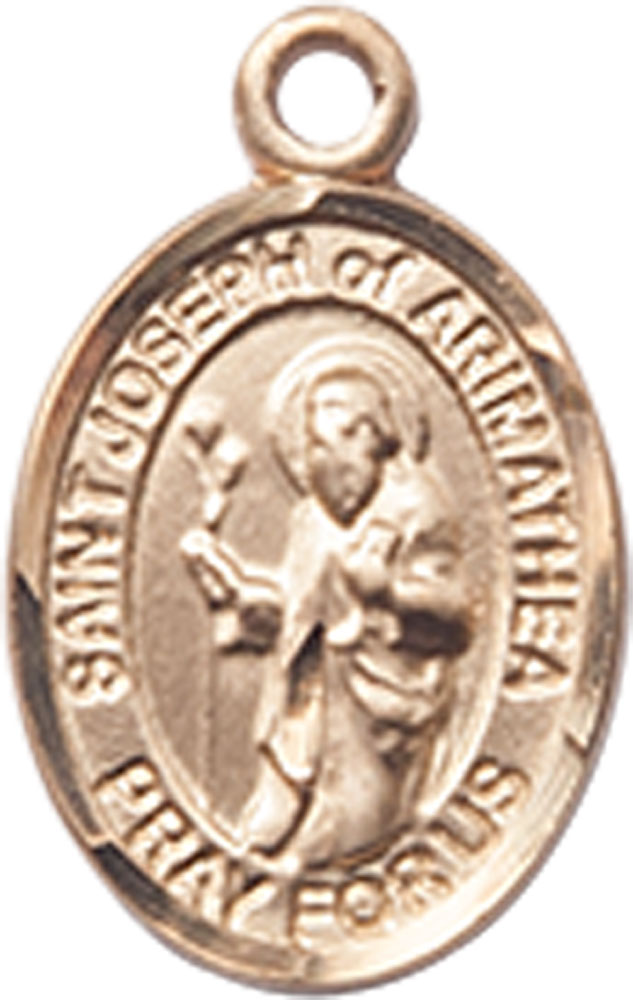 14kt Gold Saint Joseph of Arimathea Medal