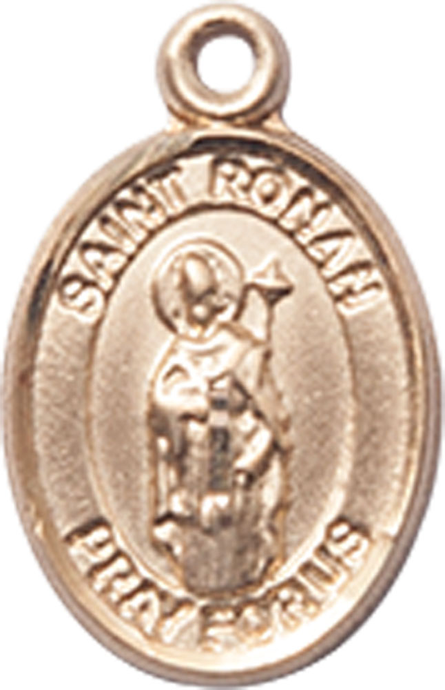 14kt Gold Saint Ronan Medal