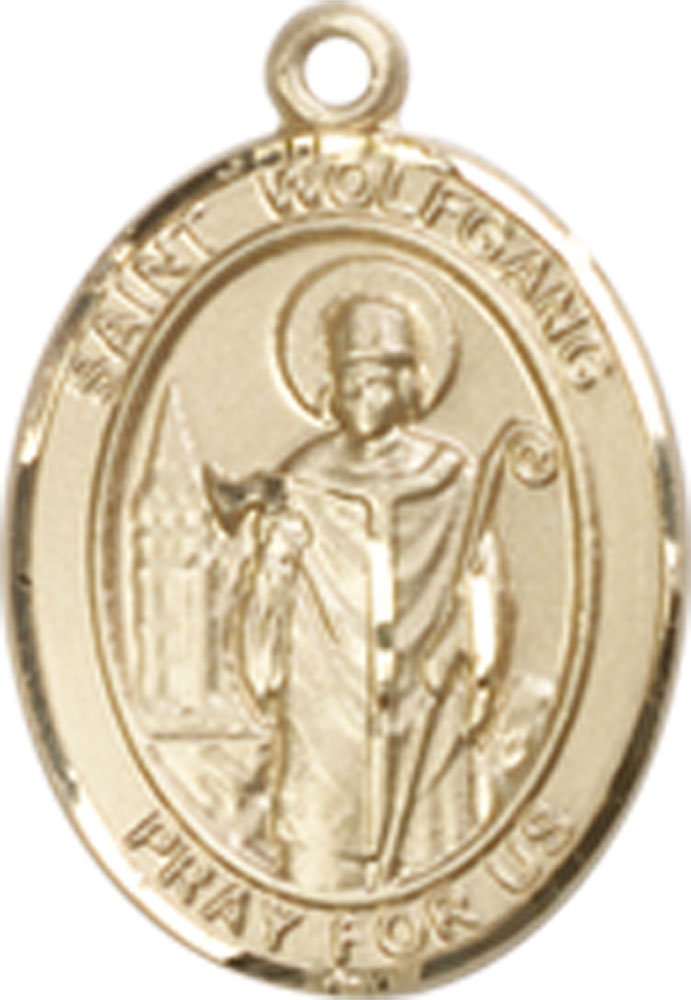 14kt Gold Saint Wolfgang Medal