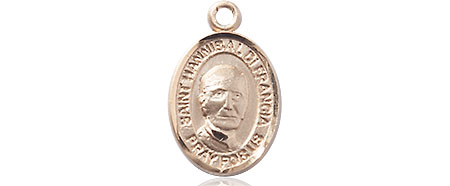 14kt Gold Saint Hannibal Medal