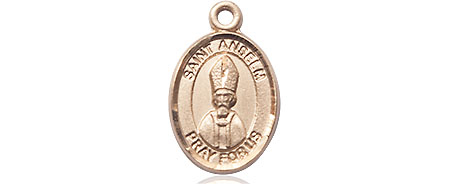 14kt Gold Saint Anselm of Canterbury Medal